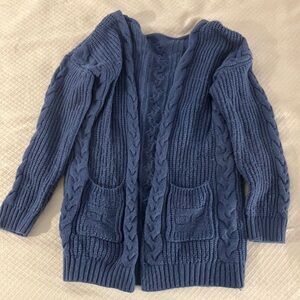 Amazon Knit Chunky Sweater -Blue